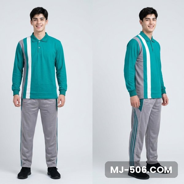 Baju Olahraga Kantor Tosca Celana Abu Baju Olahraga Kantor Tosca Celana Abu, setelan kaos polo katun cardet 24s dan celana training diadora