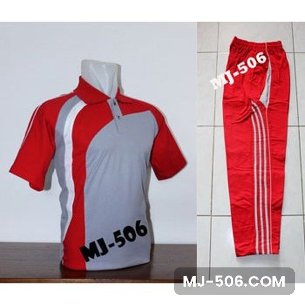 Baju Training Pria Merah Abu Celana Merah Baju Training Pria Merah Abu Celana Merah, setelan baju training polo lengan pendek katun cardet 24s dan celana training diadora