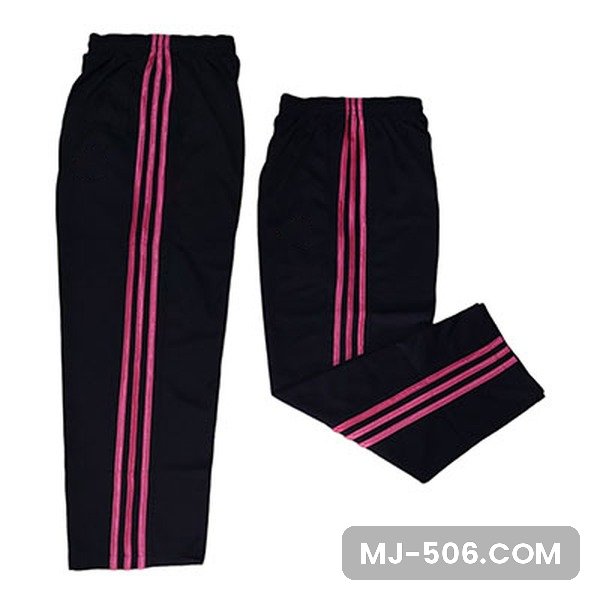 Celana Olahraga Lotto Hitam Pink Celana Olahraga Lotto Hitam Pink, celana training murah list pink tampak depan dan samping