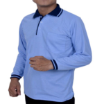 Produksi Baju Polo Lengan Panjang