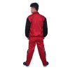 Setelan Jaket Olahraga Warna Merah - Gambar 3