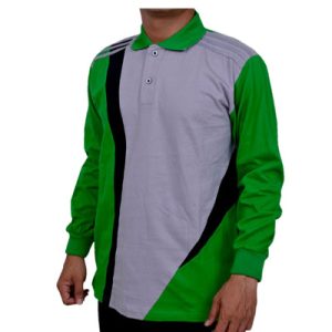 Kaos Seragam Olahraga Warna Abu Fuji