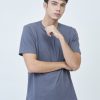 Kaos Polos Pria Abu Tua - Gambar 2
