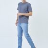 Kaos Polos Pria Abu Tua - Gambar 3