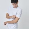 Kaos Polos Pria Putih Bersih - Gambar 3
