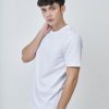 Kaos Polos Pria Putih Bersih - Gambar 2