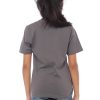 Kaos Polos Anak Warna Abu Tua - Gambar 3