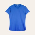 Kaos Polos Slimfit Wanita Warna Biru Benhur