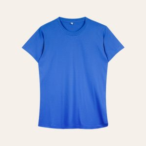 Kaos Polos Slimfit Wanita Warna Biru Benhur