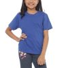 Kaos Polos Anak Warna Biru Benhur - Gambar 2