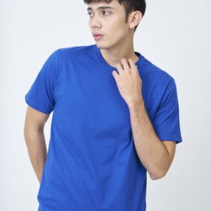 Kaos Polos Pria Biru Benhur