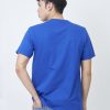 Kaos Polos Pria Biru Benhur - Gambar 3