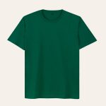 Kaos Polos Hijau Botol