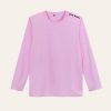 Kaos Polos Pink Baby Lengan Panjang