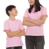 Kaos Polos Anak Warna Pink Baby