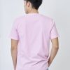 Kaos Polos Pria Pink Baby - Gambar 3