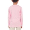 Kaos Polos Anak Lengan Panjang Pink Baby - Gambar 3