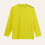 Kaos Polos Kuning Kenari Lengan Panjang