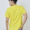Kaos Polos Pria Kuning Kenari - Gambar 3