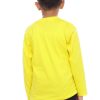 Kaos Polos Anak Lengan Panjang Kuning Kenari - Gambar 3