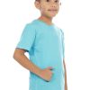 Kaos Polos Anak Warna Biru Baby - Gambar 2