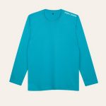 Kaos Polos Hijau Tosca Lengan Panjang