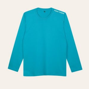 Kaos Polos Hijau Tosca Lengan Panjang