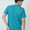 Kaos Polos Pria Hijau Tosca - Gambar 3