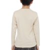 Kaos Polos Anak Lengan Panjang Warna Cream - Gambar 3