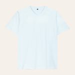 Kaos Polos V-Neck Putih Bersih