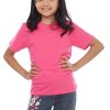 Kaos Polos Anak Warna Pink Fanta - Gambar 2