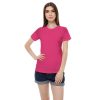 Kaos Polos Wanita Warna Pink Fanta