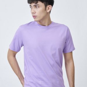 Kaos Polos Pria Ungu Lilac