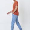 Kaos Polos Pria Terracotta - Gambar 2