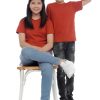 Kaos Polos Anak Warna Terracotta