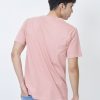 Kaos Polos Pria Dusty Pink - Gambar 3