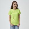 Kaos Polos Wanita Warna Hijau Neon