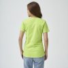 Kaos Polos Wanita Warna Hijau Neon - Gambar 2