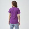 Kaos Polos Wanita Warna Ungu Violet - Gambar 2