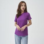 Kaos Polos Wanita Warna Ungu Violet