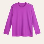 Kaos Polos Ungu Violet Lengan Panjang