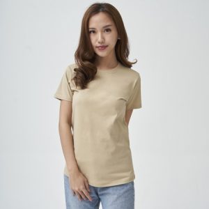 Kaos Polos Wanita Warna Khaki