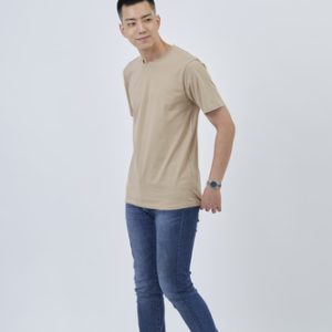 Kaos Polos Pria Warna Khaki