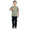 Kaos Polos Anak Warna Hijau Sage - Gambar 2