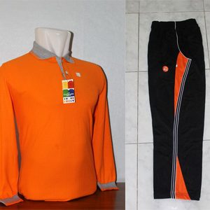 Seragam Olahraga Polos Waran Orange