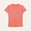 Kaos Polos Slimfit Wanita Warna Salem