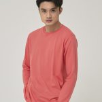 Kaos Polos Pria Lengan Panjang Warna Salem