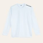 Kaos Polos Putih Lengan Panjang