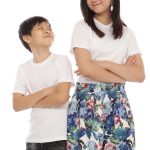 Kaos Polos Anak Warna Putih Bersih