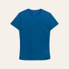 Kaos Polos Slimfit Wanita Warna Classic Blue